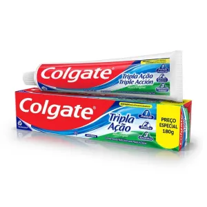 CREME DENTAL COLGATE MENTA TRIPLA ACAO L.P.180G